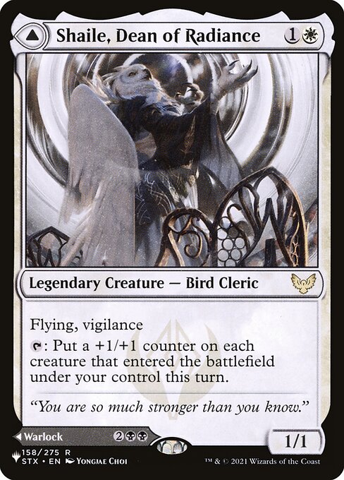 Shaile, Dean of Radiance // Embrose, Dean of Shadow from The List