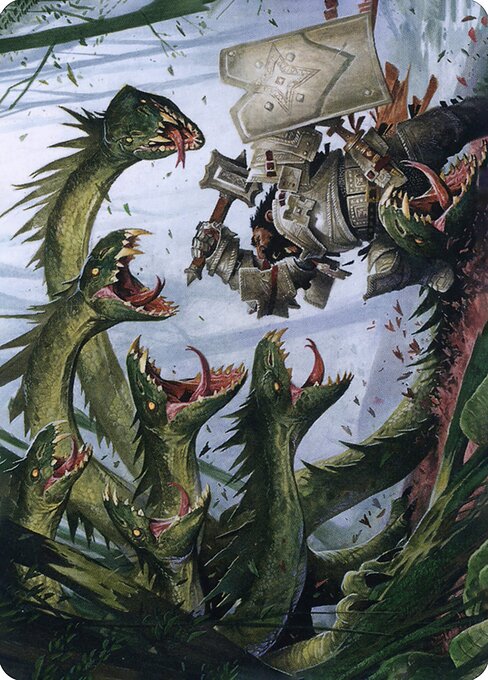 Lair of the Hydra // Lair of the Hydra from Adventures in the Forgotten Realms Art Series