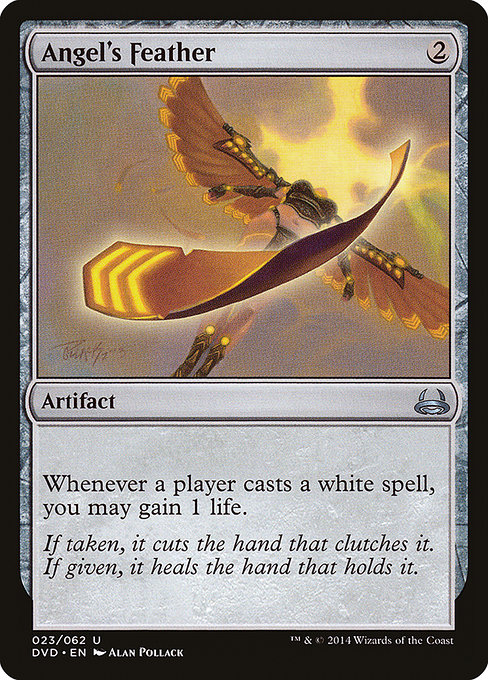 Angel's Feather highlighted card art