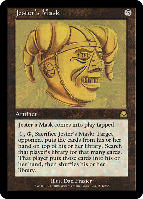 Jester's Mask highlighted card art