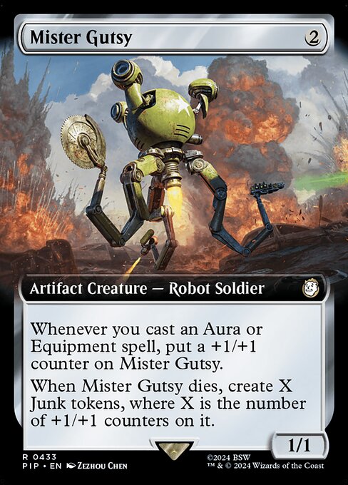 Mister Gutsy highlighted card art