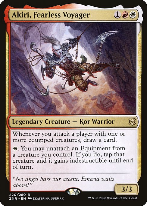Akiri, Fearless Voyager from Zendikar Rising