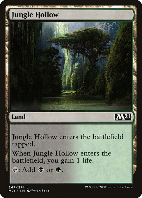 Jungle Hollow from Core Set 2021