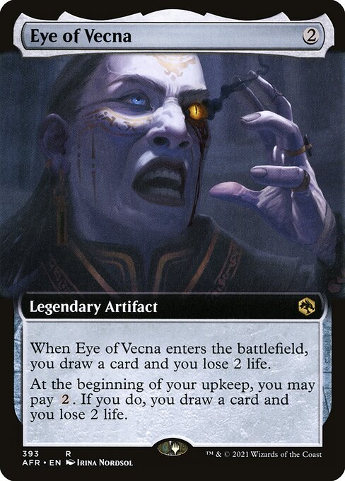 Eye of Vecna from Adventures in the Forgotten Realms