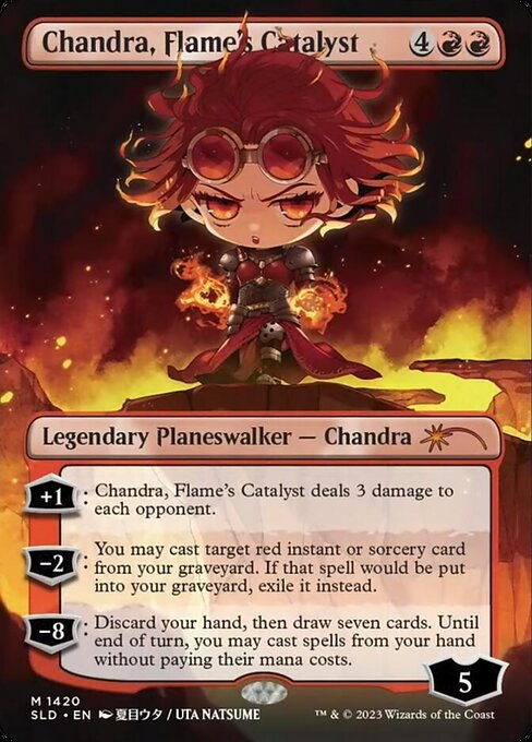 Chandra, Flame's Catalyst highlighted card art