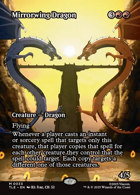 Mirrorwing Dragon from Avatar: The Last Airbender Eternal