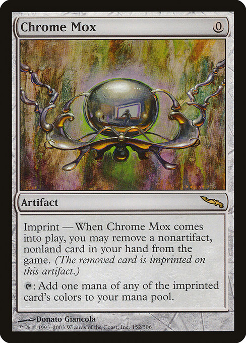Chrome Mox from Mirrodin