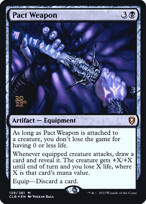 Pact Weapon from Battle for Baldur's Gate Promos