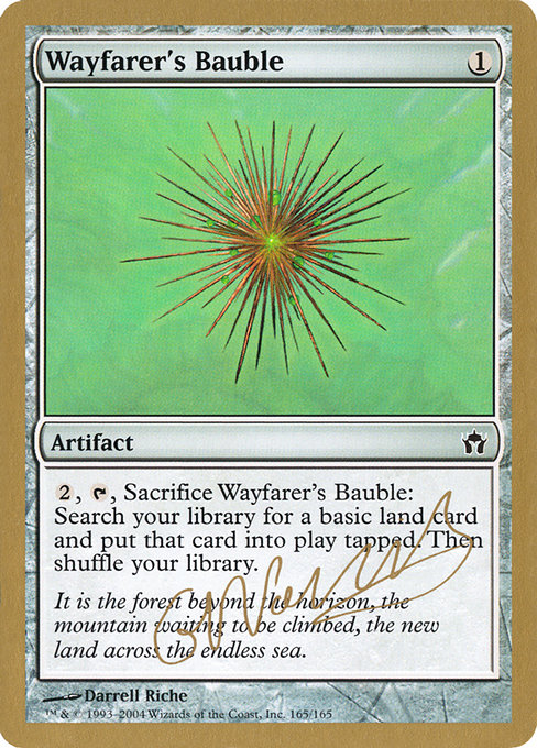 Wayfarer's Bauble from World Championship Decks 2004