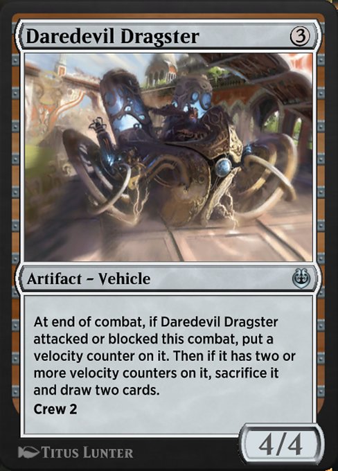 Daredevil Dragster highlighted card art