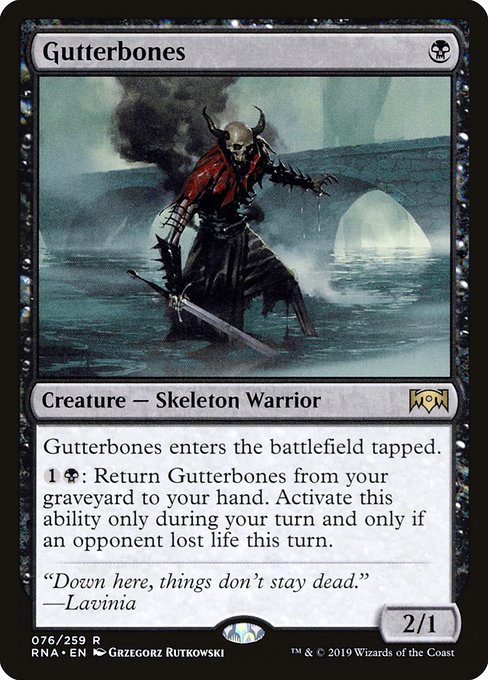 Gutterbones from Ravnica Allegiance
