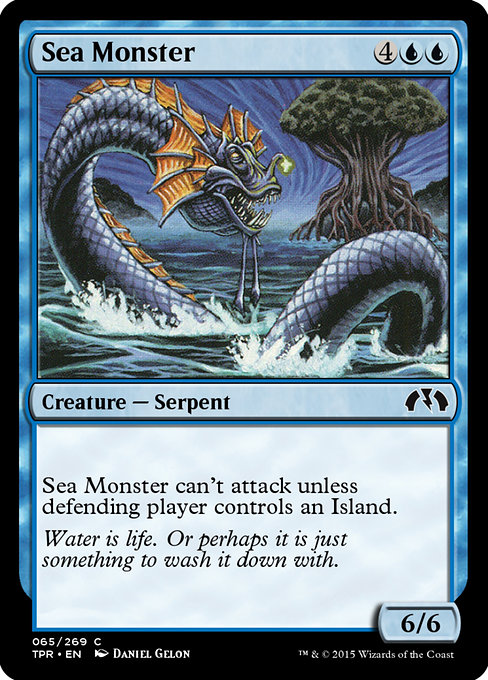 Sea Monster highlighted card art