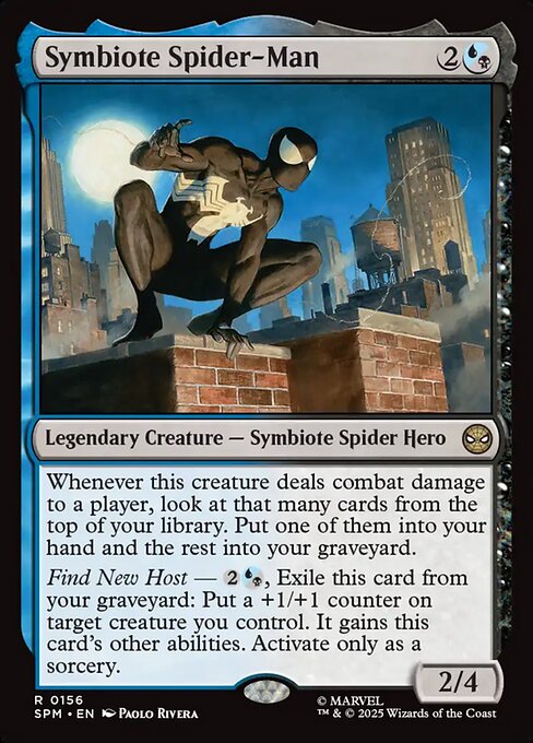 Symbiote Spider-Man from Marvel's Spider-Man