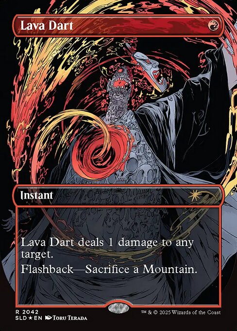 Lava Dart highlighted card art