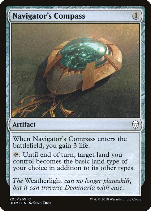 Navigator's Compass highlighted card art