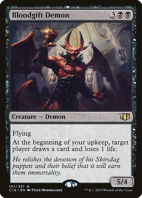 Bloodgift Demon from Commander 2014