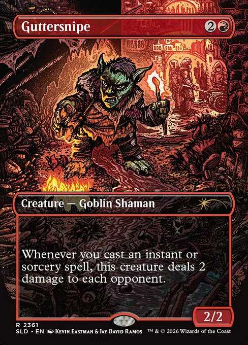 Guttersnipe from Secret Lair Drop
