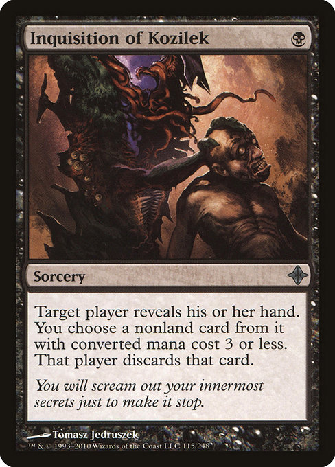 Inquisition of Kozilek from Rise of the Eldrazi
