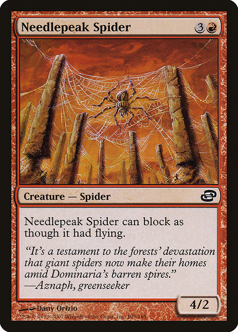 Needlepeak Spider from Planar Chaos