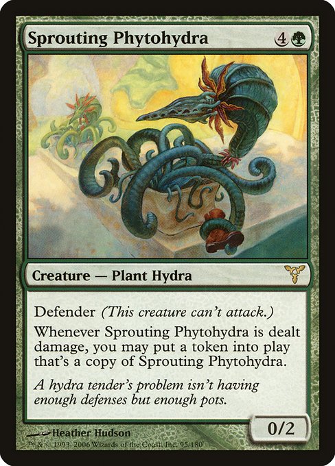 Sprouting Phytohydra highlighted card art