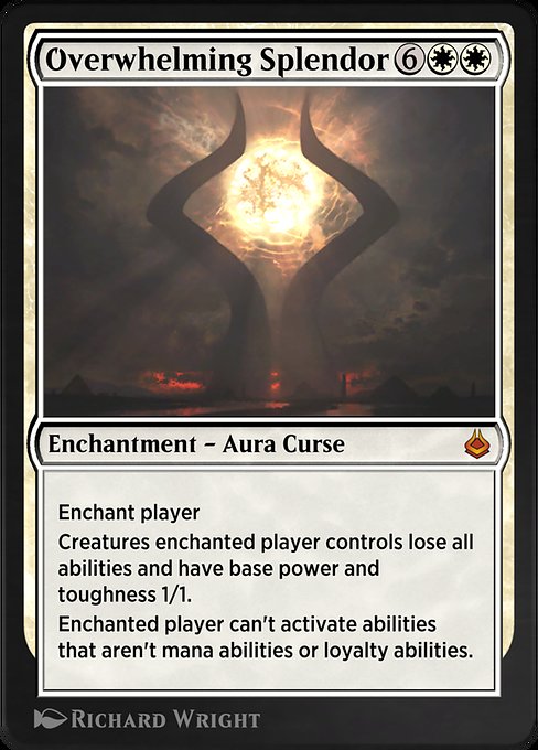 Overwhelming Splendor highlighted card art