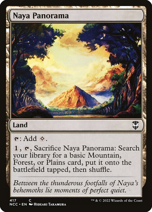 Naya Panorama highlighted card art