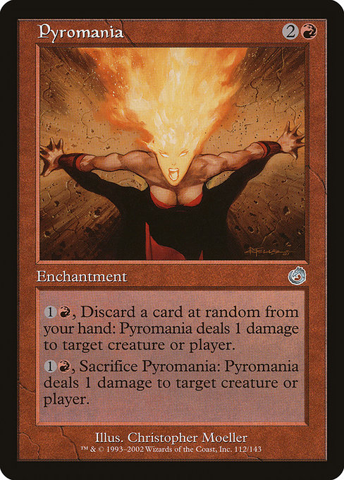 Pyromania highlighted card art