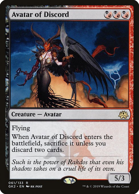 Avatar of Discord highlighted card art