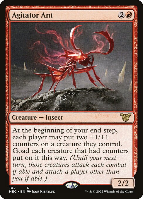 Agitator Ant from Neon Dynasty Commander