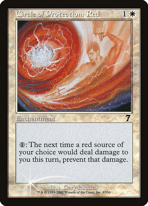 Circle of Protection: Red from Seventh Edition