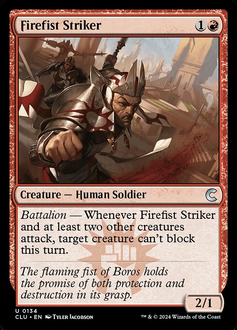 Firefist Striker highlighted card art