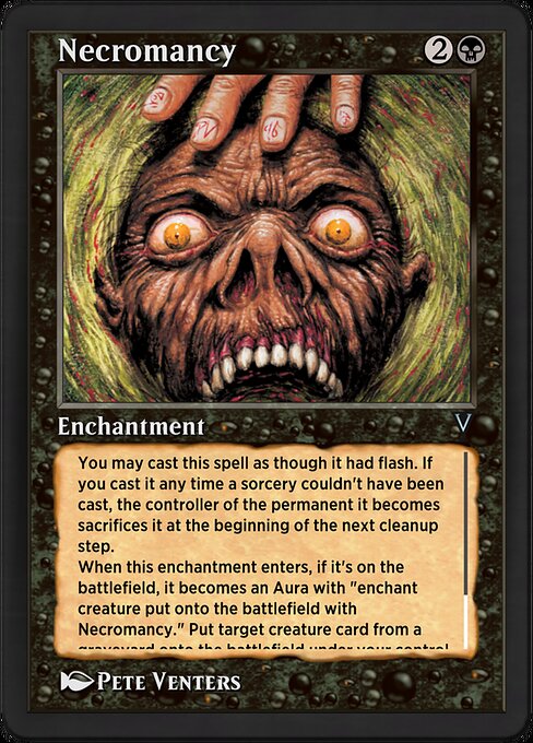 Necromancy highlighted card art
