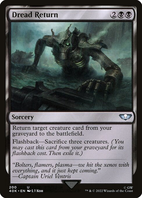 Dread Return from Warhammer 40,000 Commander