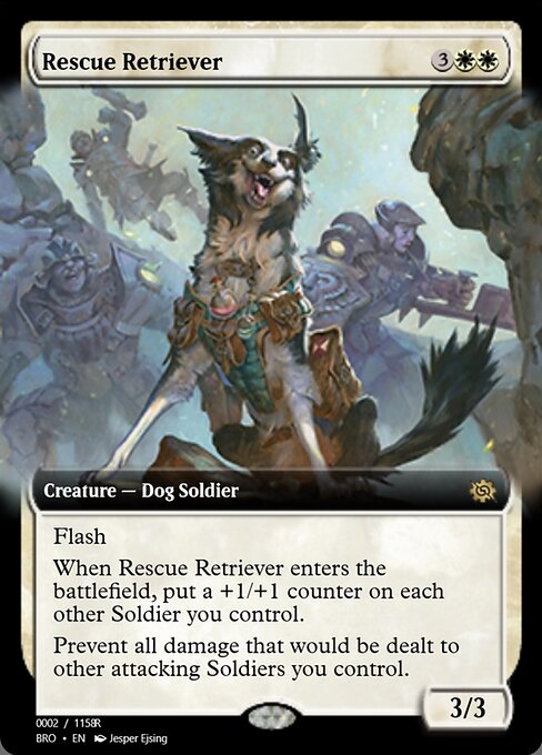 Rescue Retriever highlighted card art
