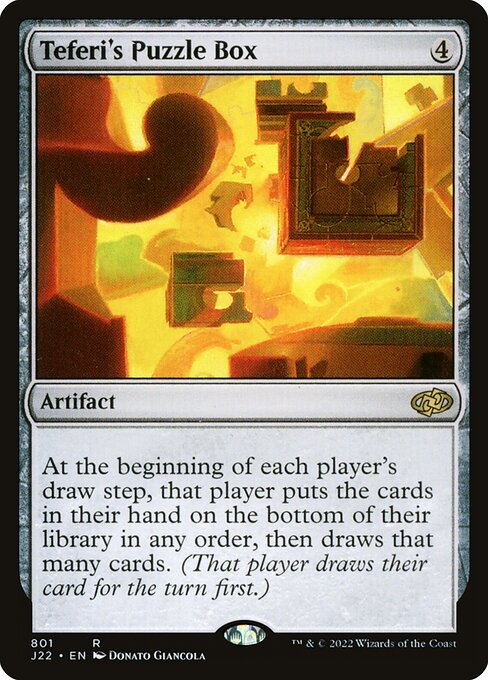 Teferi's Puzzle Box highlighted card art