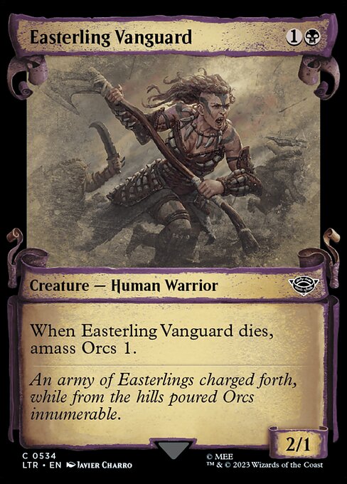 Easterling Vanguard highlighted card art