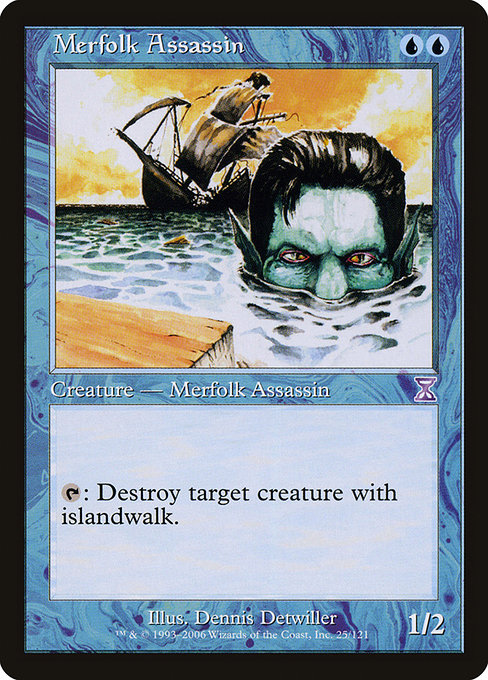 Merfolk Assassin highlighted card art