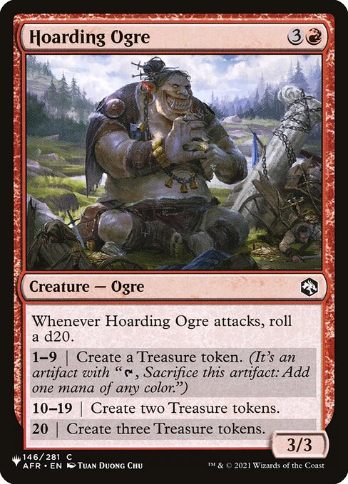 Hoarding Ogre highlighted card art