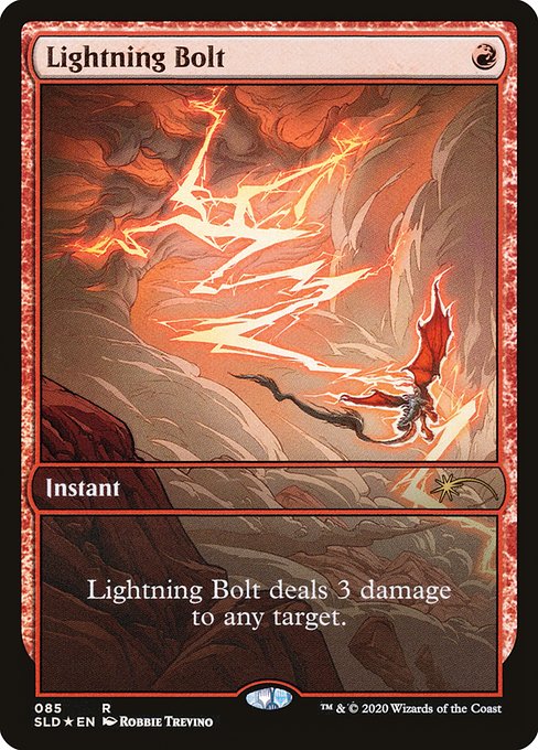 Lightning Bolt from Secret Lair Drop
