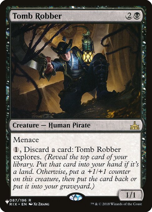 Tomb Robber highlighted card art