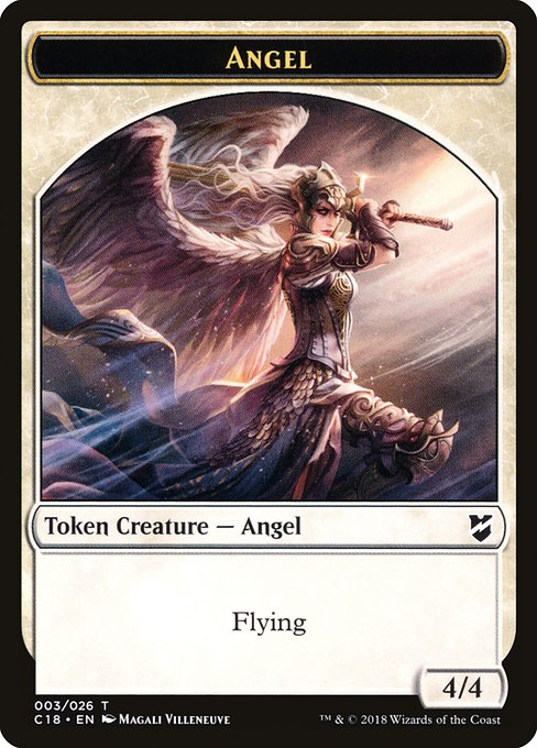 Angel from Commander 2018 Tokens
