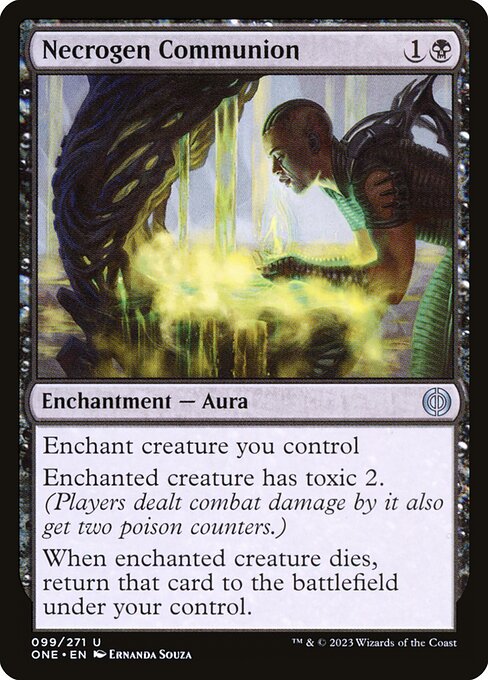 Necrogen Communion highlighted card art