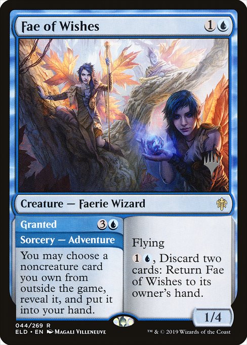 Fae of Wishes // Granted from Throne of Eldraine Promos