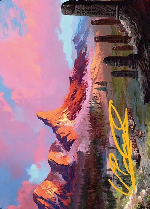 Rugged Highlands // Rugged Highlands from Tarkir: Dragonstorm Art Series