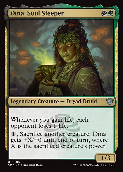 Dina, Soul Steeper from Secrets of Strixhaven Commander