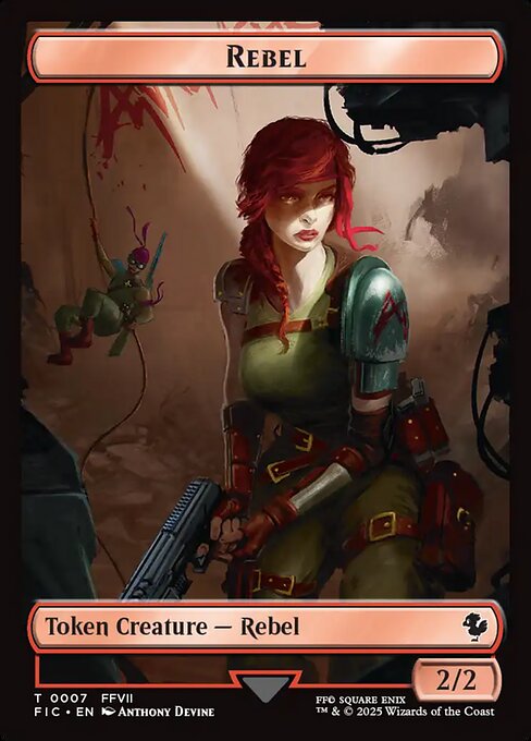 Rebel highlighted card art