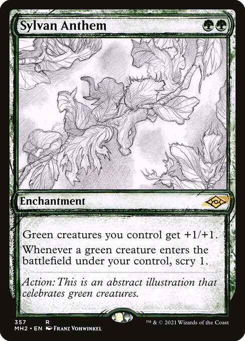 Sylvan Anthem from Modern Horizons 2