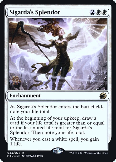 Sigarda's Splendor from Innistrad: Midnight Hunt Promos