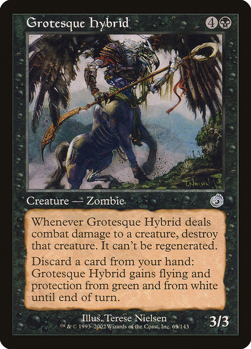 Grotesque Hybrid highlighted card art