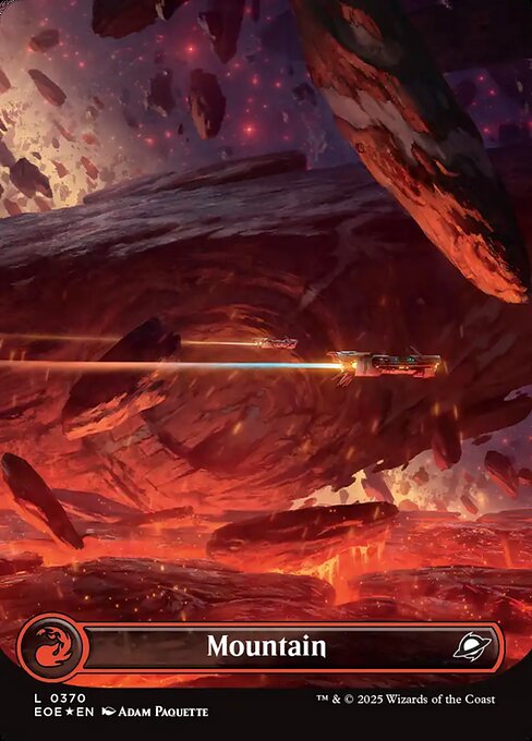 Mountain from Edge of Eternities